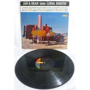 Jan & Dean Take Linda Surfin - Vinyl LP Liberty - LRP-3924